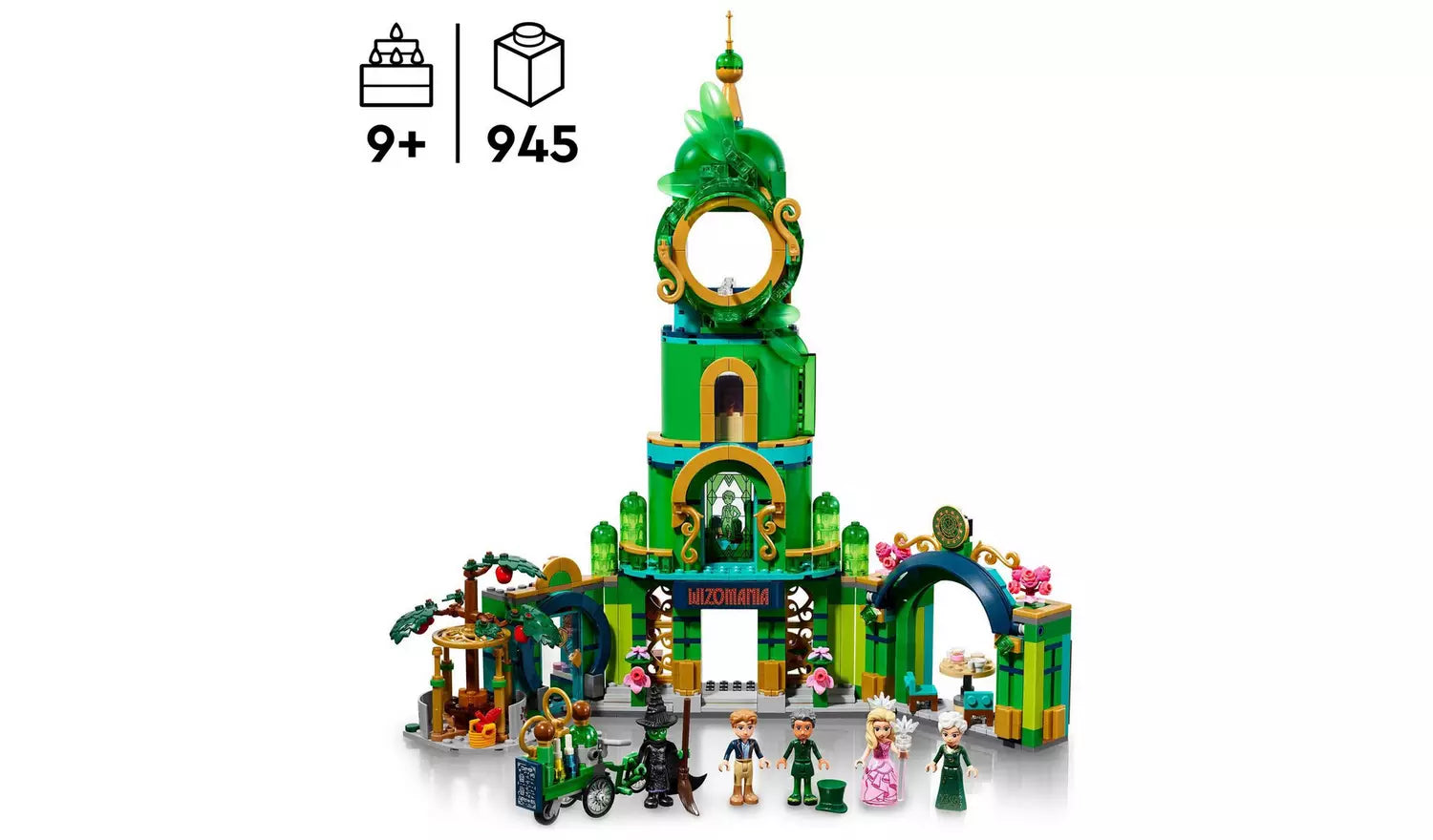 LEGO Wicked Welcome to Emerald City Building Toy Set | Ages 9+ | Model 75684 | New LEGO