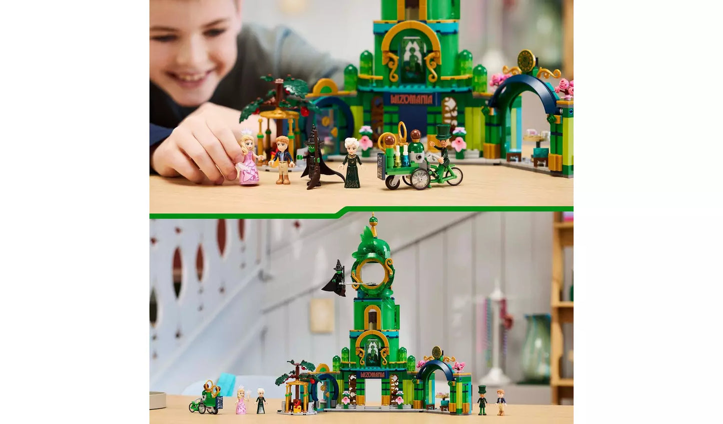 LEGO Wicked Welcome to Emerald City Building Toy Set | Ages 9+ | Model 75684 | New LEGO