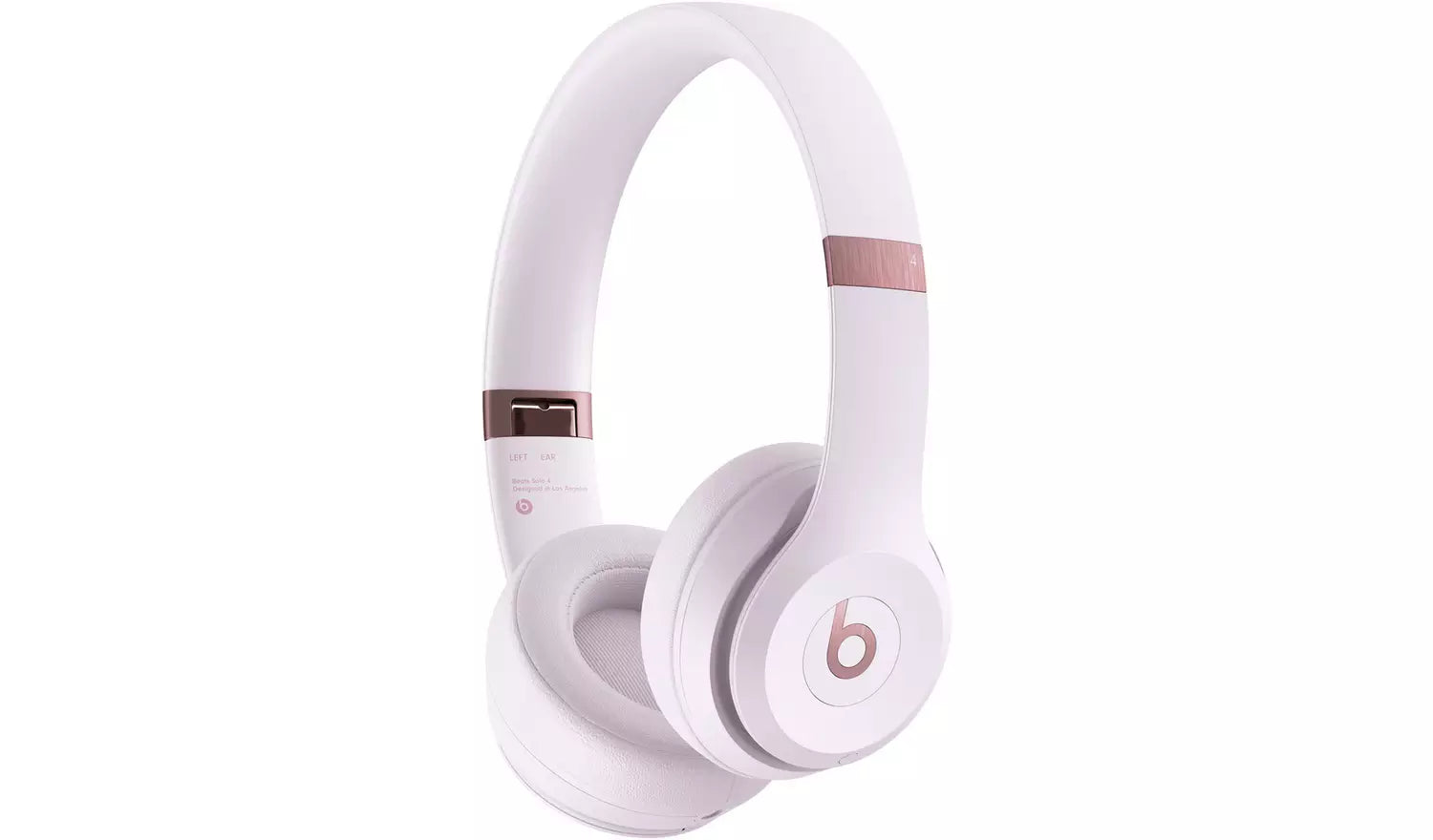 Beats Solo 4 On-Ear True Wireless Headphones - Cloud Pink (Very Good Condition) Beats