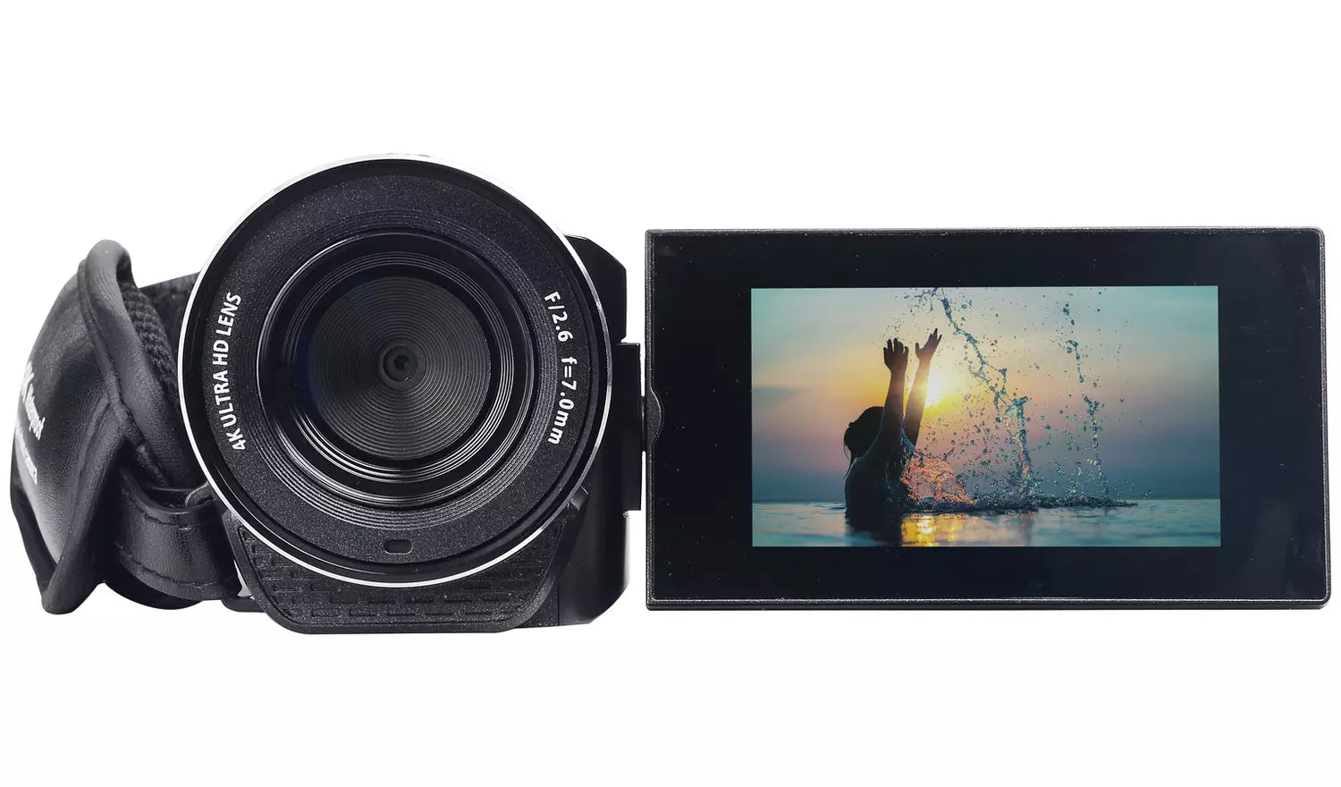 AgfaPhoto Realimove CC4000W 4K Waterproof Camcorder – Black (New) AGFA