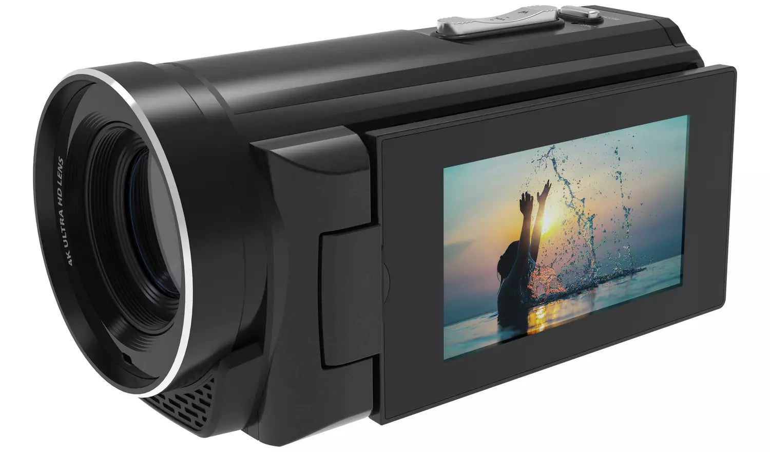 AgfaPhoto Realimove CC4000W 4K Waterproof Camcorder – Black (New) AGFA
