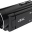 AgfaPhoto Realimove CC4000W 4K Waterproof Camcorder – Black (New) AGFA