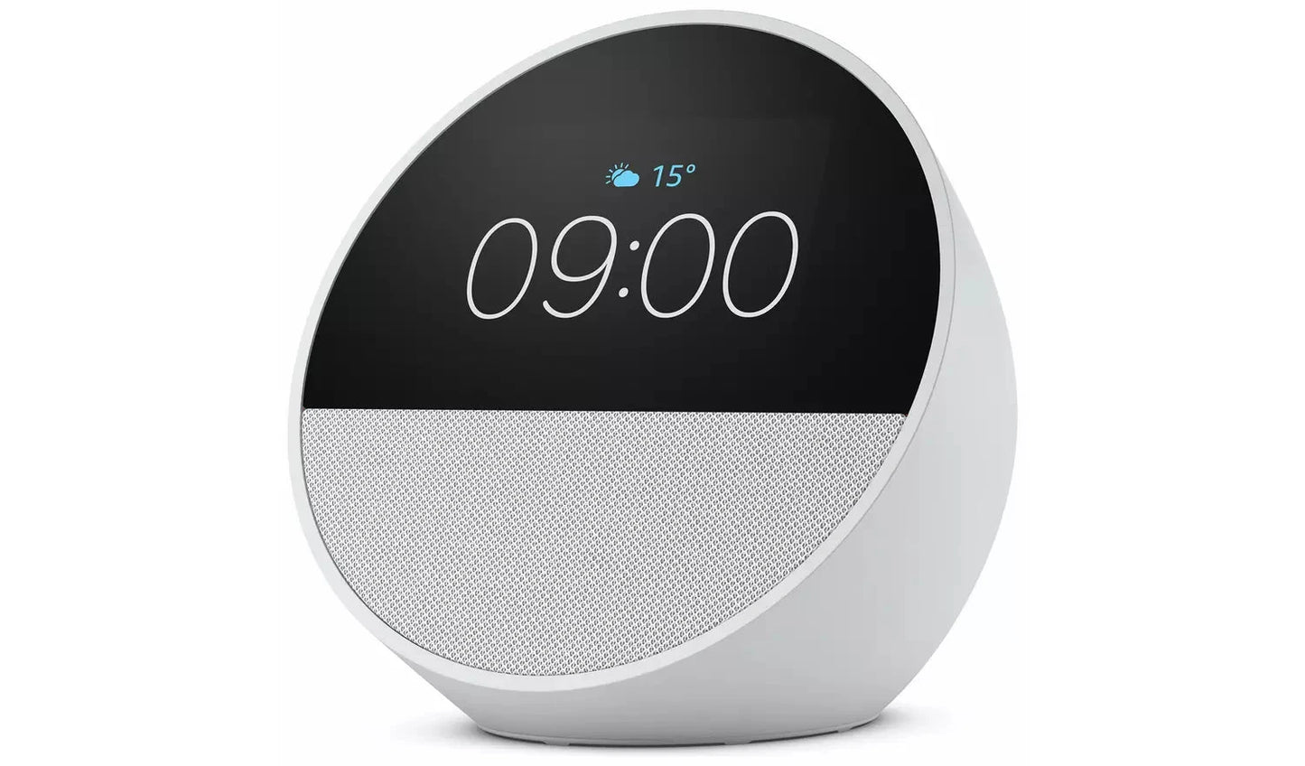 Amazon Echo Spot Smart Alarm Clock with Alexa – Blue (New) - Funkifone
