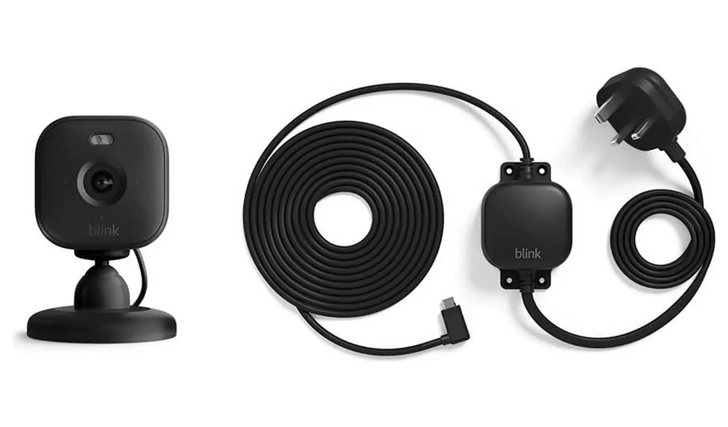 Blink Mini 2 Smart Security Camera + Weather-Resistant Adapter Blink