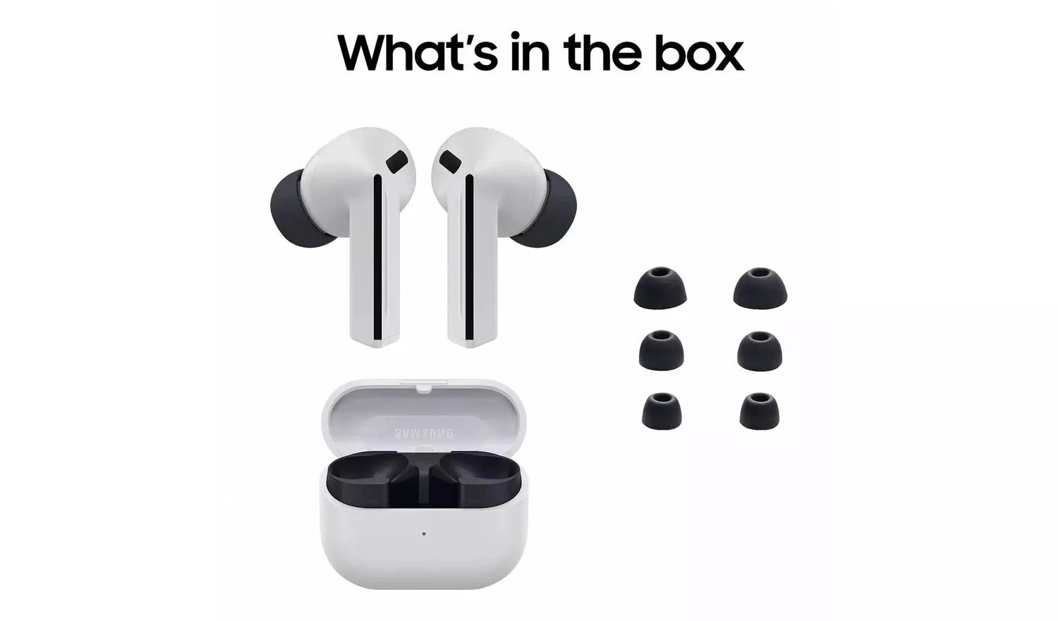 Samsung Galaxy Buds3 FE True Wireless In-Ear Earbuds – Grey Apple