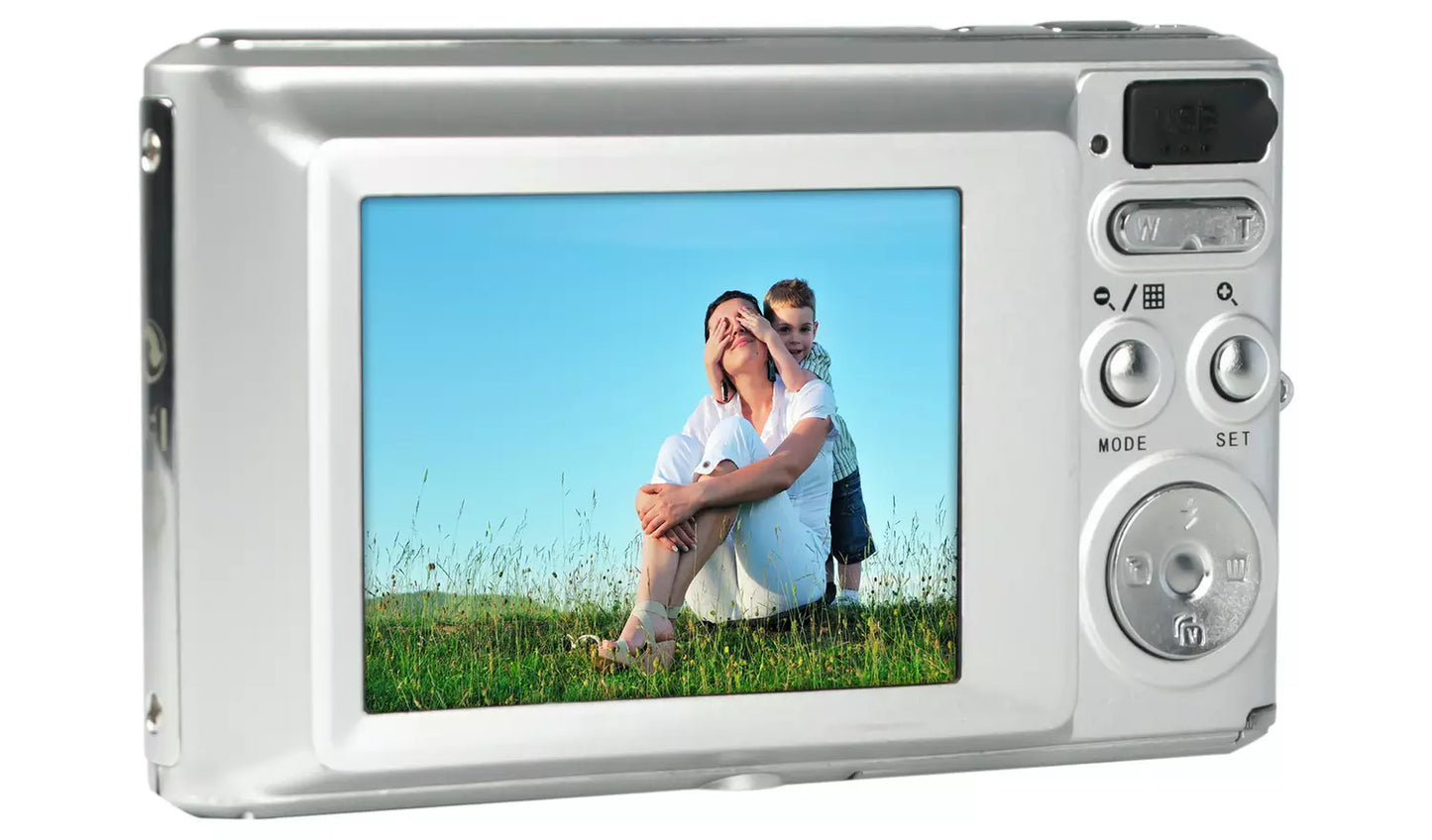 Agfa DC5500 Silver 24MP Compact Digital Camera – 8x Zoom AGFA