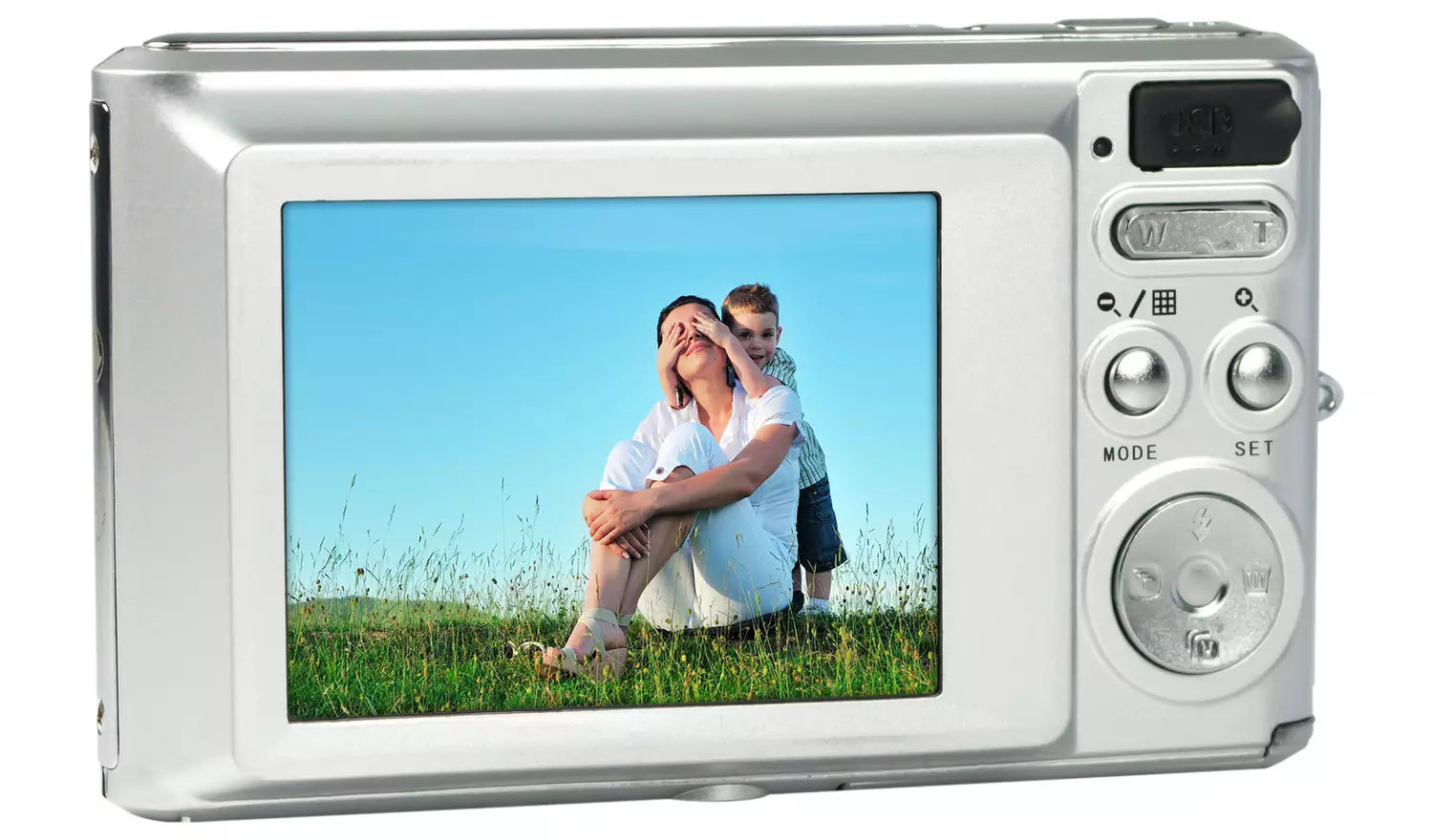 Agfa DC5500 Silver 24MP Compact Digital Camera – 8x Zoom AGFA