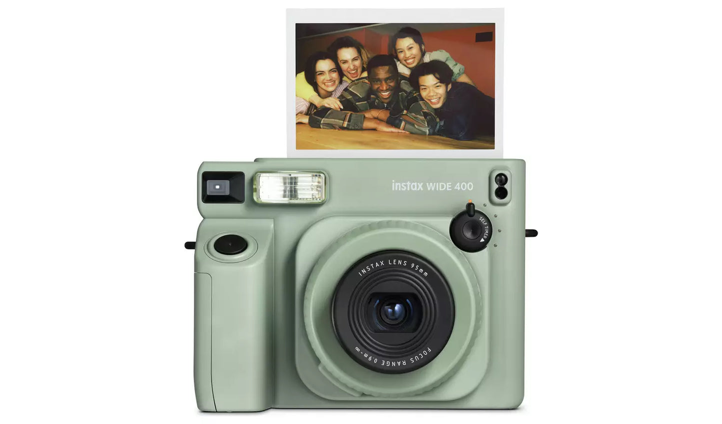 Fujifilm instax WIDE 400 Instant Camera – Sage Green (New) Fujifilm