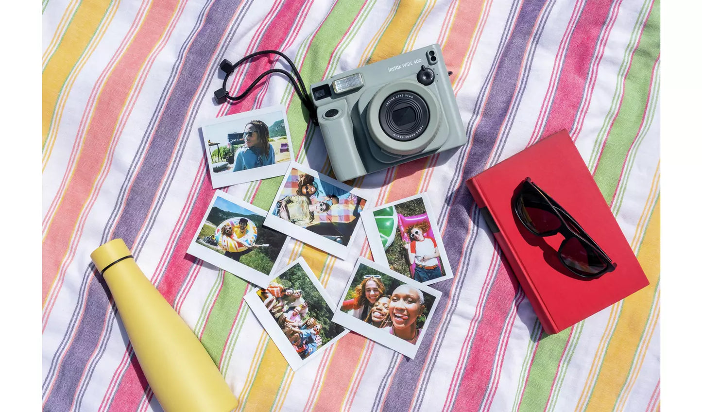 Fujifilm instax WIDE 400 Instant Camera – Sage Green (New) Fujifilm