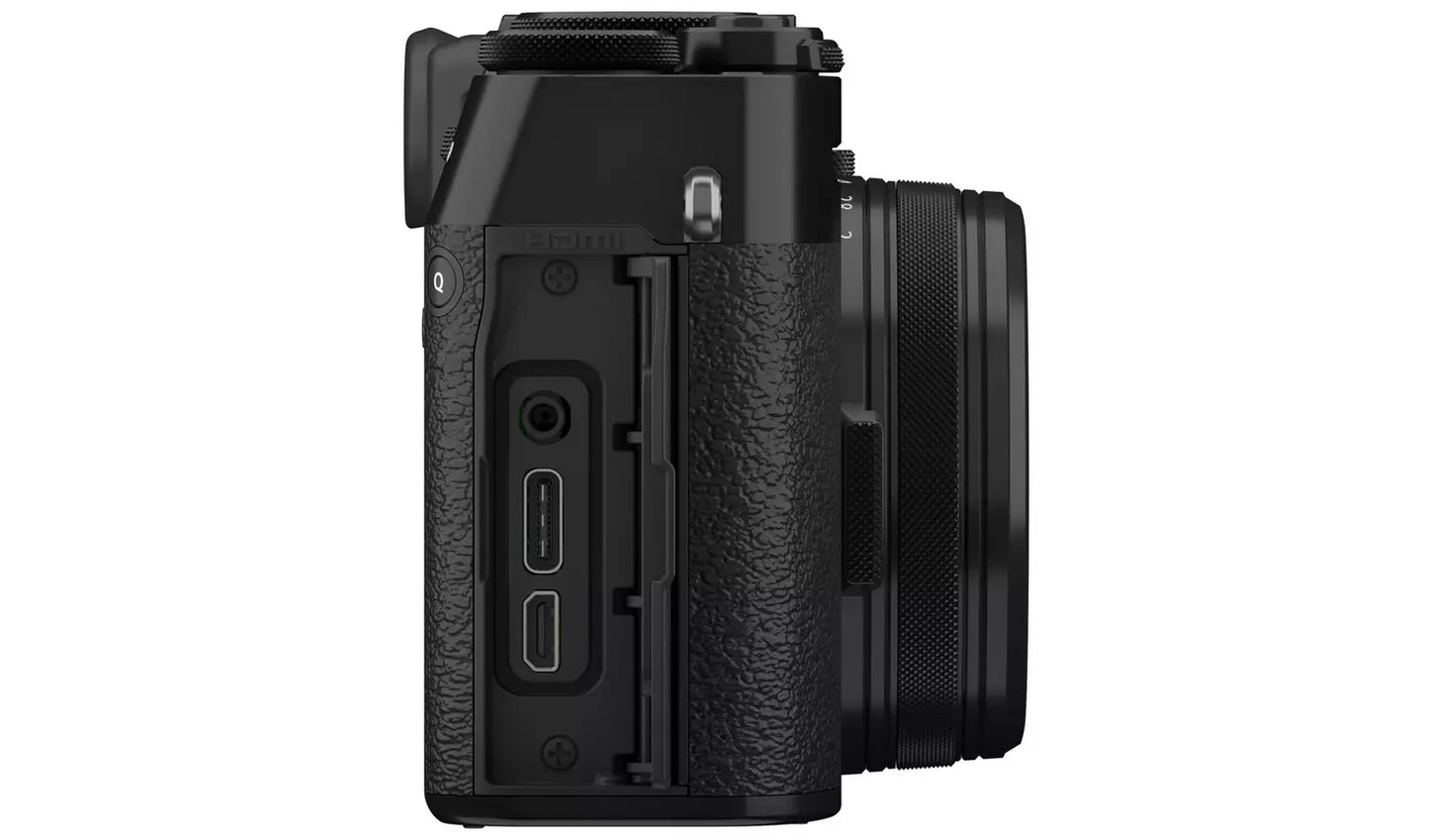 Fujifilm X100VI Digital Camera Black – 40.2MP APS-C, 6.2K Video, IBIS (New) Fujifilm