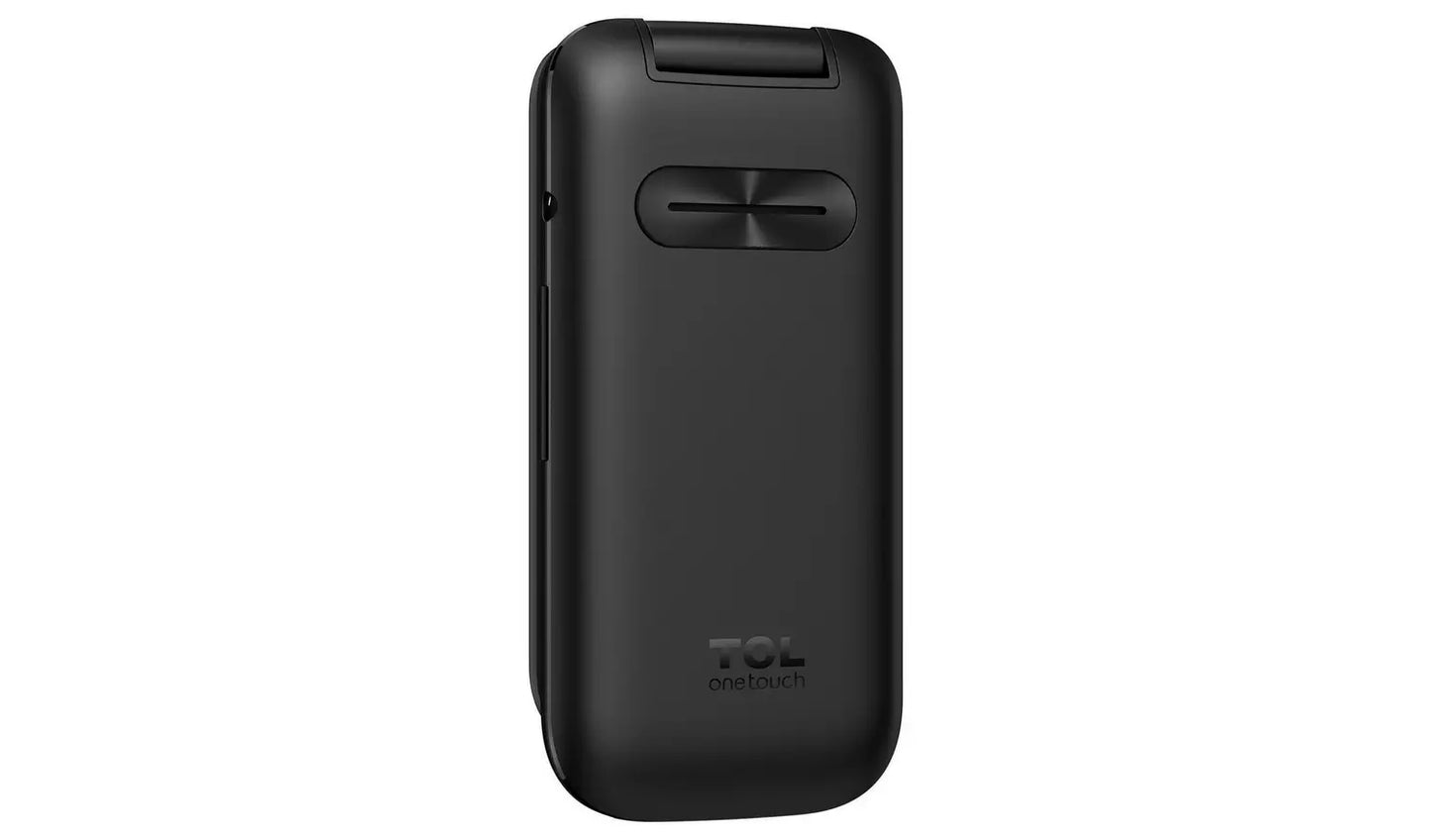 TCL 5023 Mobile Phone – Black Unlocked Flip Phone (New) TCL