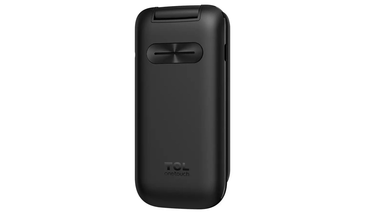 TCL 5023 Mobile Phone – Black Unlocked Flip Phone (New) TCL