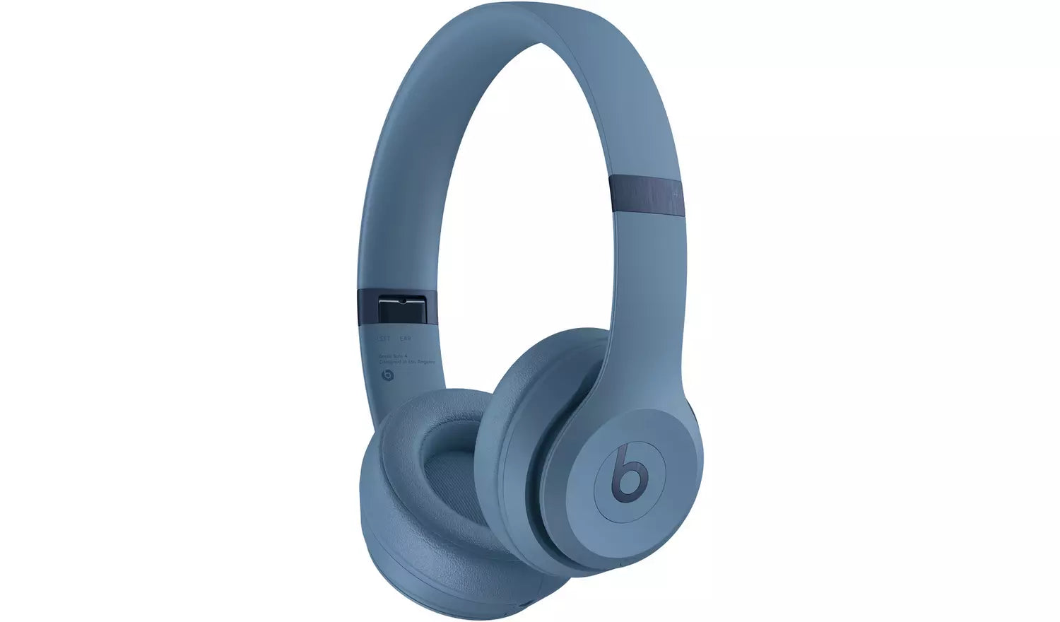 Beats Solo 4 On-Ear True Wireless Headphones - Slate Blue (Very Good Condition) Beats