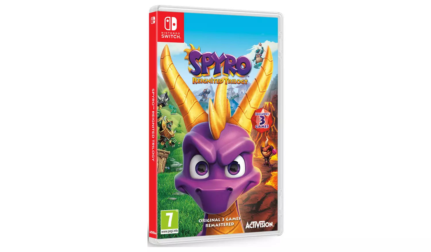 Spyro Reignited Trilogy – Nintendo Switch | Game Card | 7+ (New) Nintendo