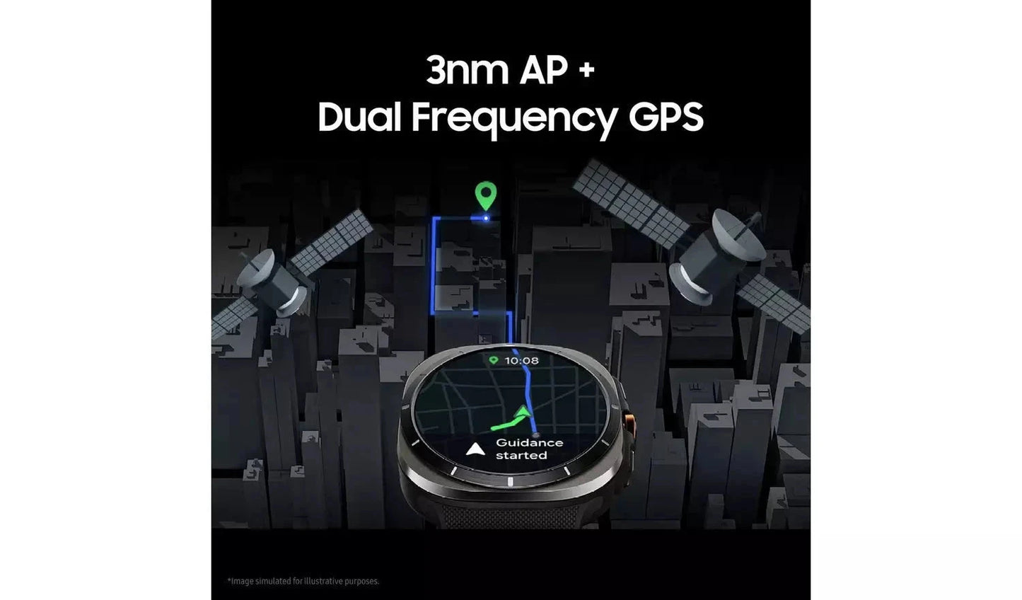 Samsung Galaxy Watch Ultra 2025 – 47mm Smartwatch, Titanium Silver(New) Samsung