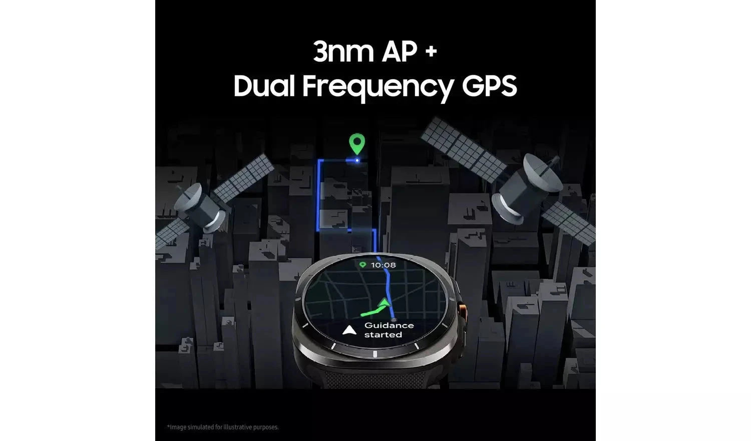 Samsung Galaxy Watch Ultra 2025 – 47mm Smartwatch, Titanium Silver(New) Samsung