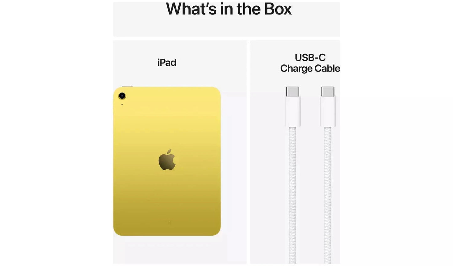 Apple iPad (2025) – 11" Wi-Fi Tablet, 128GB Storage, Yellow (Excellent Refurbished) Apple