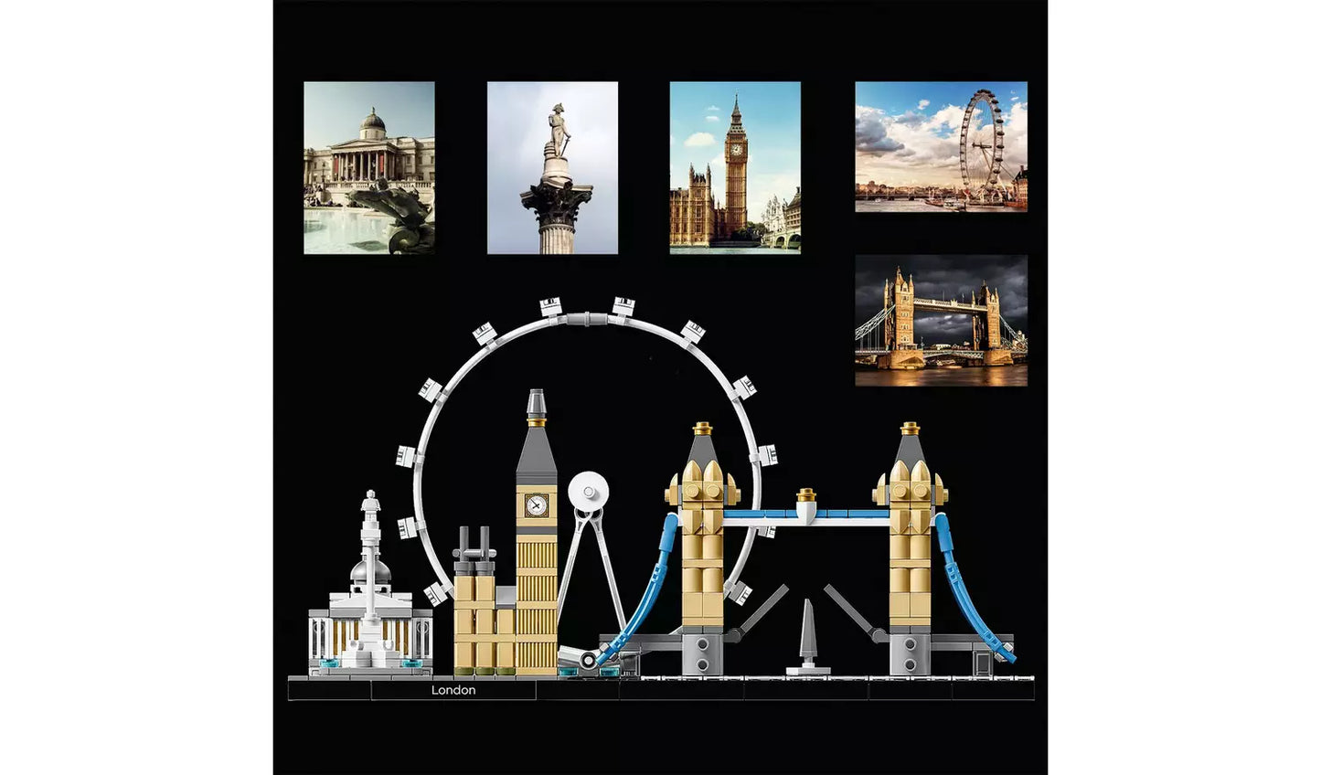 LEGO Architecture London Skyline Building Set | Ages 12+ | Model 21034 | New LEGO