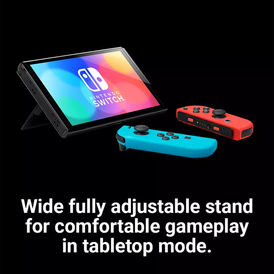 Nintendo Switch OLED Console - Neon Blue & Neon Red NEW