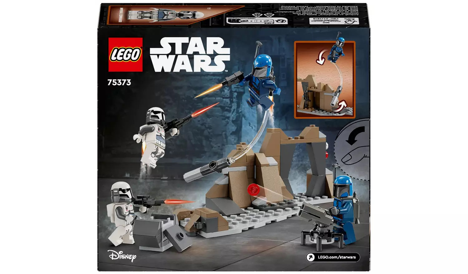 LEGO Star Wars Ambush on Mandalore Battle Pack Set | Ages 6+ | Model 75373 | New LEGO