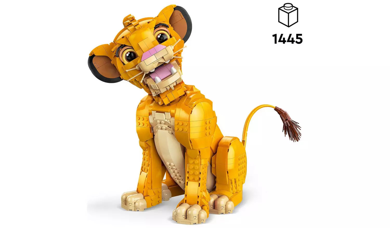 LEGO Disney Young Simba the Lion King Set for Adults | Ages 18+ | Model 43247 | NEW LEGO