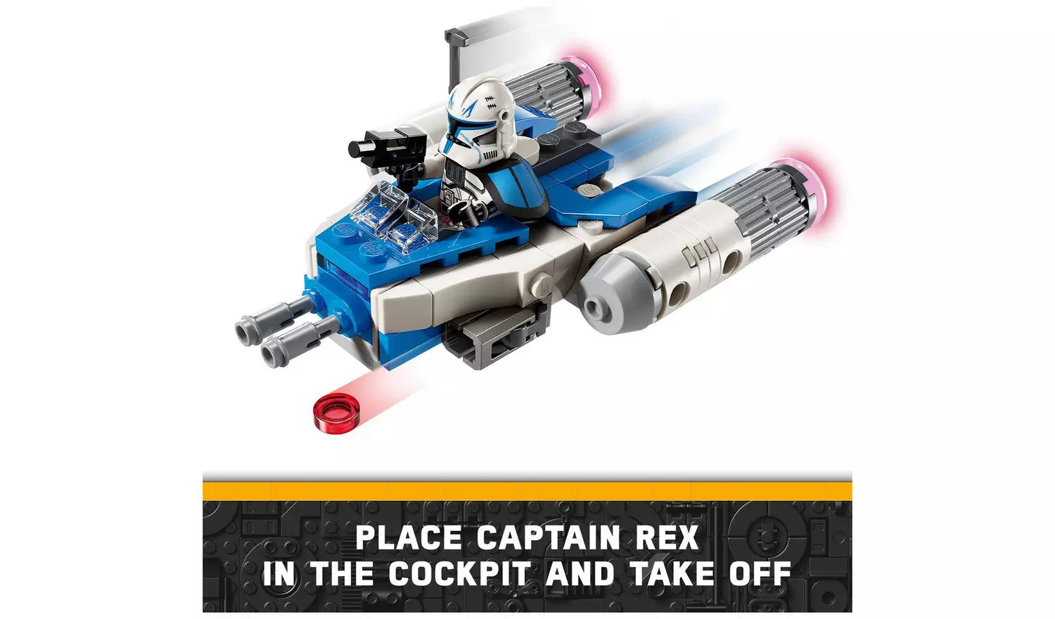 LEGO Star Wars Captain Rex Y-Wing Microfighter Set | Ages 6+ | Model 75391 | New LEGO