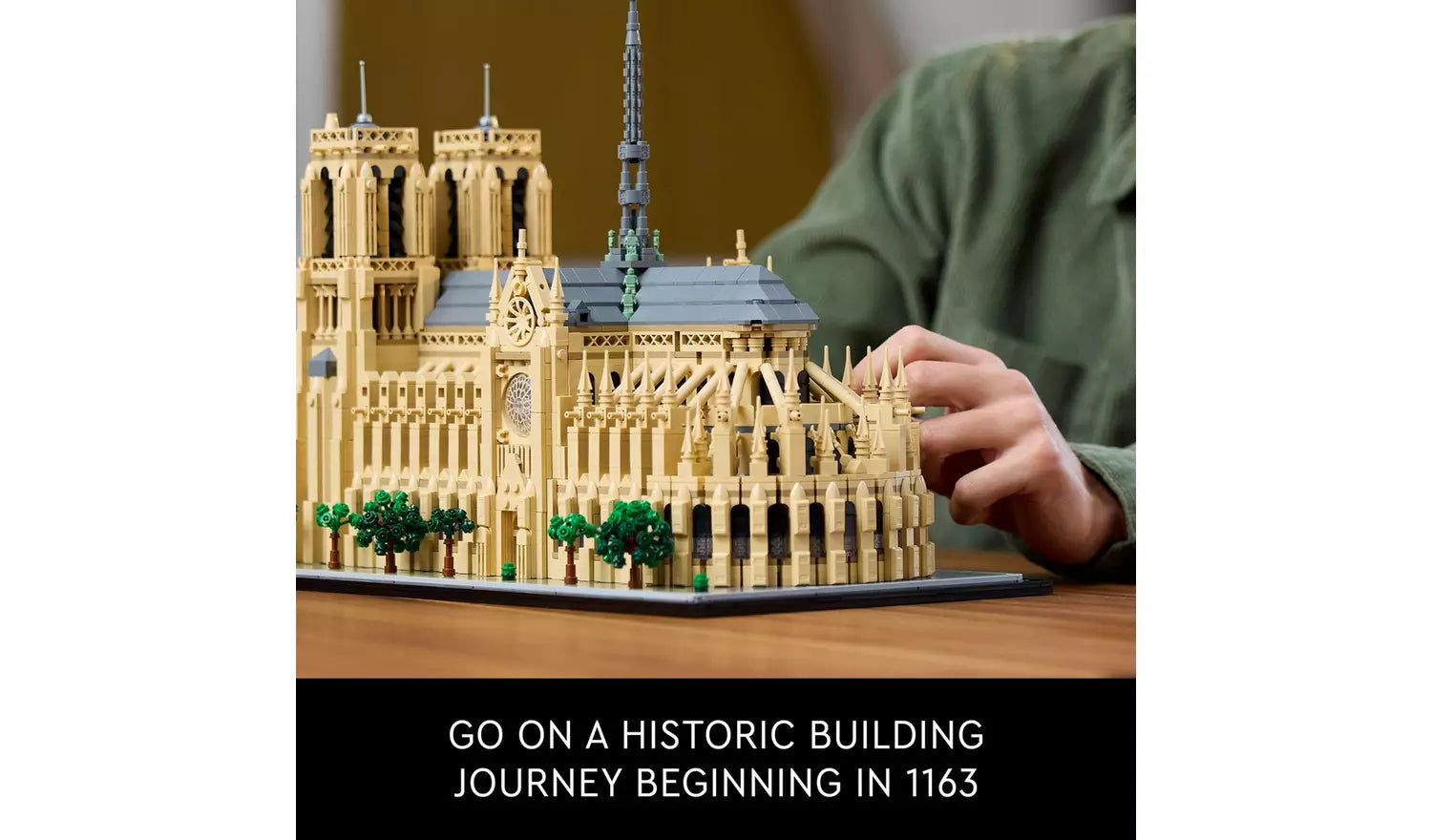 LEGO Architecture Notre-Dame de Paris Set for Adults | Ages 18+ | Model 21061 | NEW LEGO