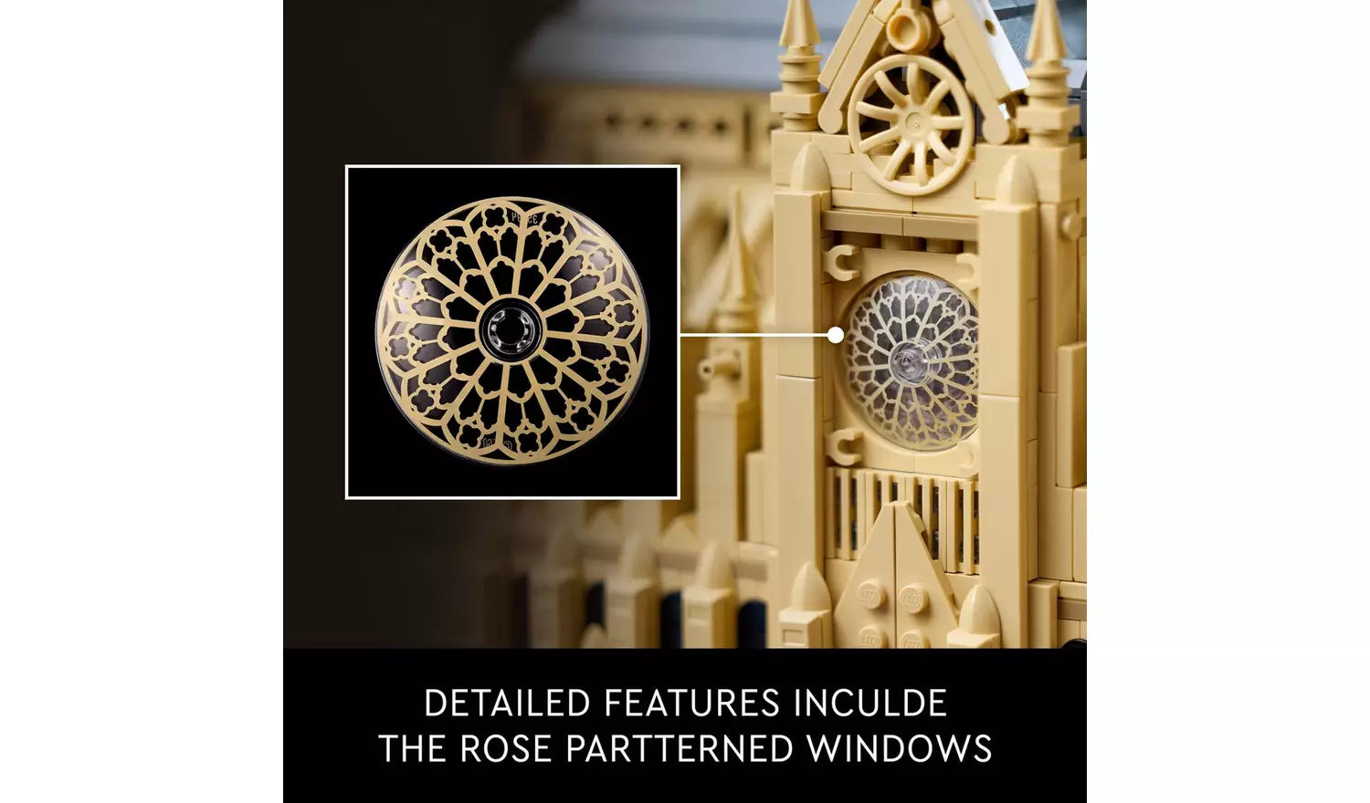 LEGO Architecture Notre-Dame de Paris Set for Adults | Ages 18+ | Model 21061 | NEW LEGO