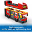 LEGO City Red Double-Decker Sightseeing Bus Toy Set | Ages 7+ | Model 60407 | 384 Pieces | New LEGO