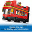 LEGO City Red Double-Decker Sightseeing Bus Toy Set | Ages 7+ | Model 60407 | 384 Pieces | New LEGO