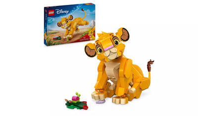 LEGO Disney Simba the Lion King Cub Building Toy | Ages 6+ | Model 43243 LEGO
