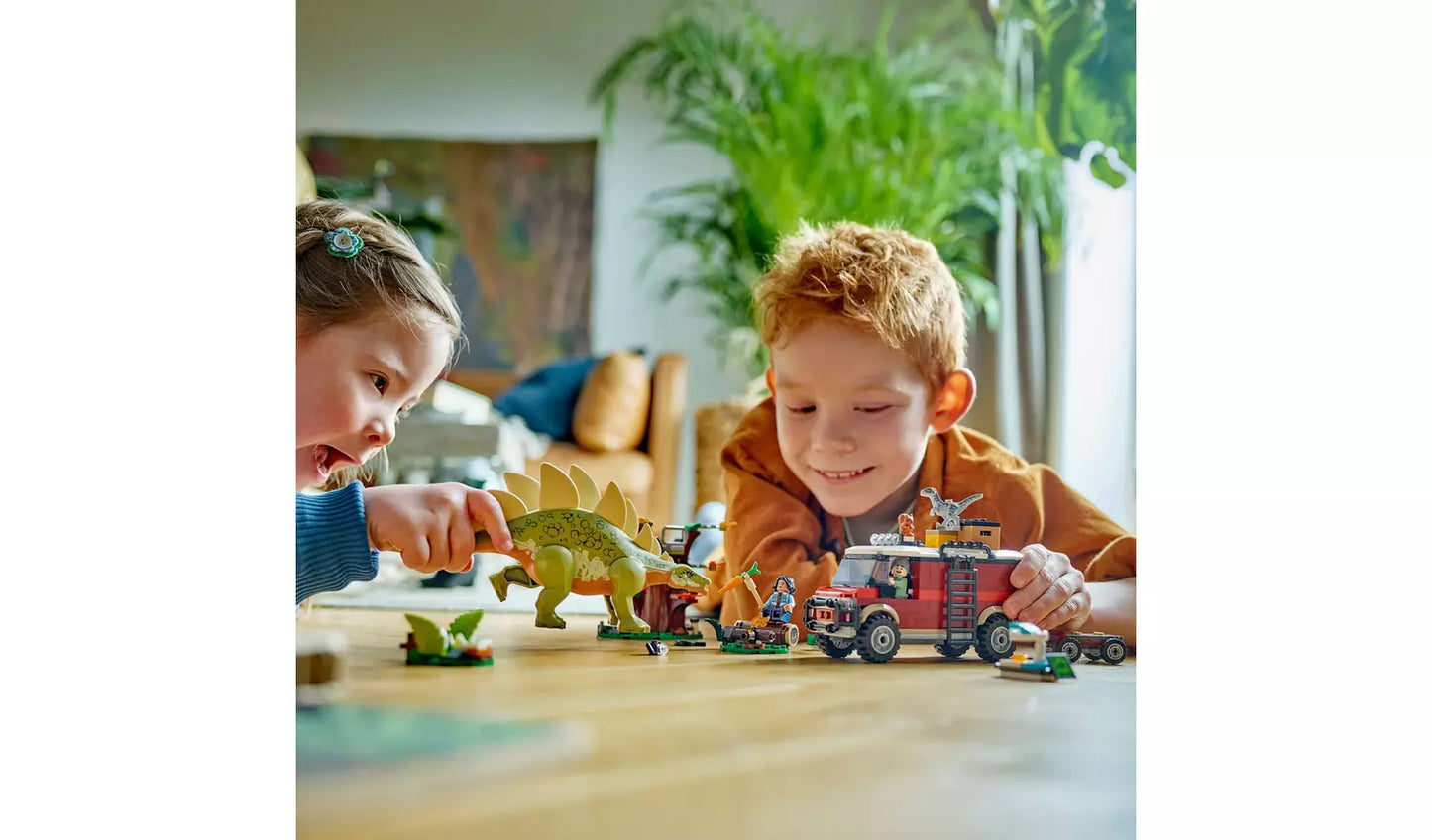 LEGO Jurassic World Missions: Stegosaurus Discovery | Ages 6+ | Model 76965 | New LEGO