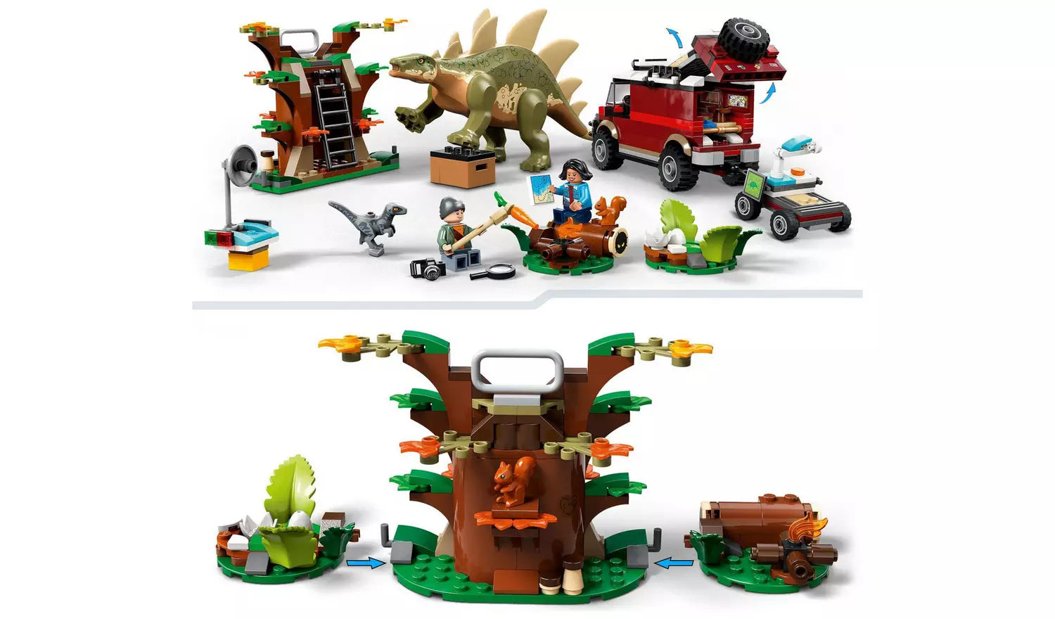 LEGO Jurassic World Missions: Stegosaurus Discovery | Ages 6+ | Model 76965 | New LEGO