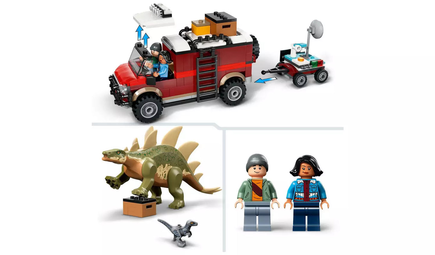 LEGO Jurassic World Missions: Stegosaurus Discovery | Ages 6+ | Model 76965 | New LEGO
