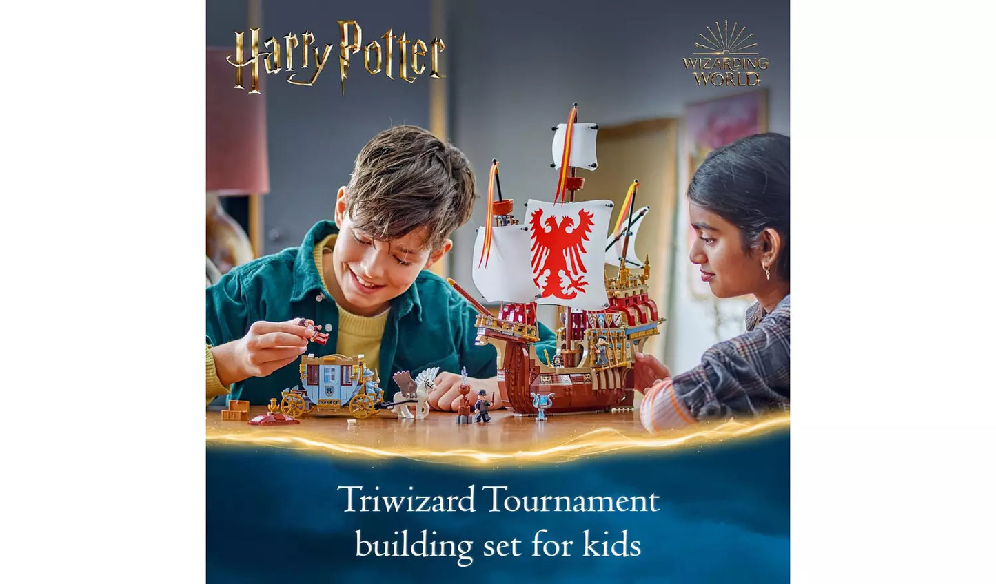 LEGO Harry Potter Triwizard Tournament: The Arrival | Ages 10+ | Model 76440 | New LEGO