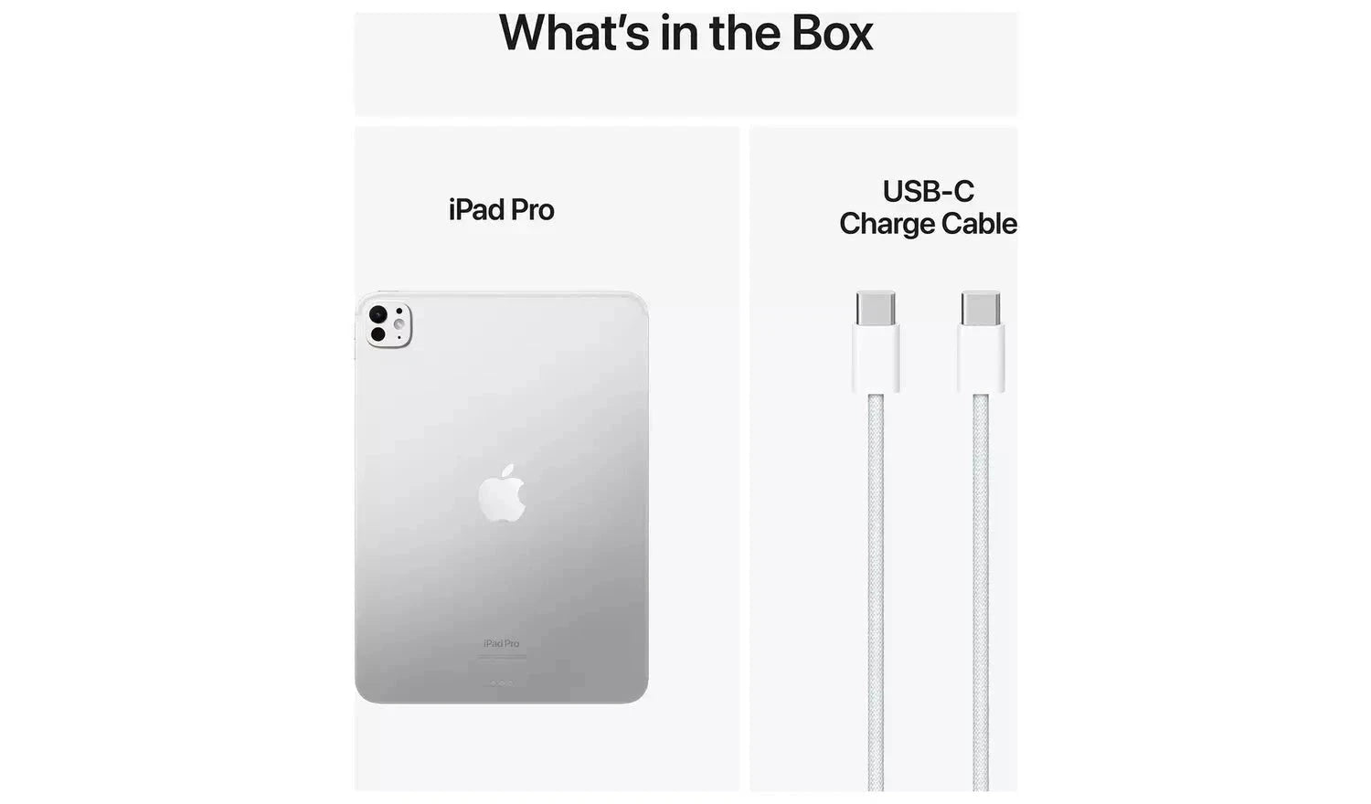 Apple iPad Pro (2024) – 13" Wi-Fi Tablet, 512GB Storage, SIlver (Excellent Refurbished) Apple