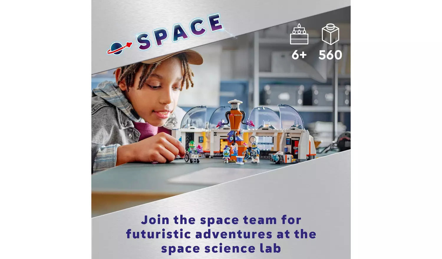 LEGO City Space Science Lab Exploration Toy Playset | Ages 6+ | Model 60439 | New LEGO