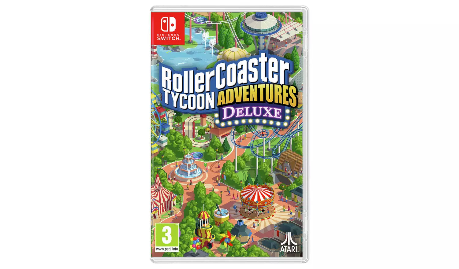RollerCoaster Tycoon Adventures Deluxe – Nintendo Switch Game | Physical Game Card | 3+ (New) Nintendo