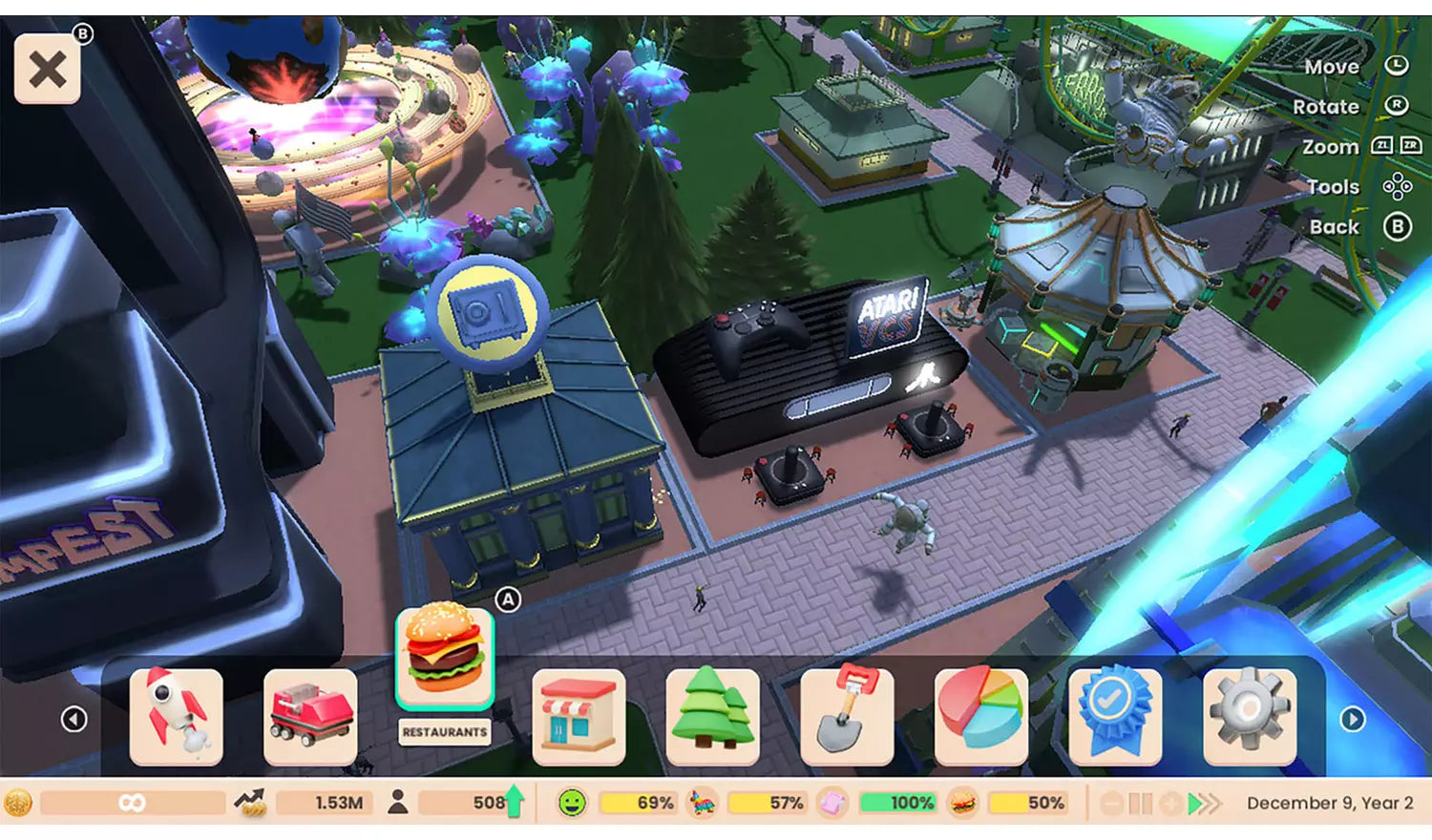 RollerCoaster Tycoon Adventures Deluxe – Nintendo Switch Game | Physical Game Card | 3+ (New) Nintendo