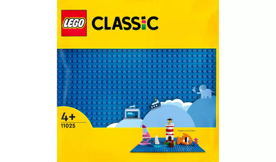 LEGO Classic Blue Baseplate 32x32 Building Board | Ages 4+ | Model 11025 | New LEGO