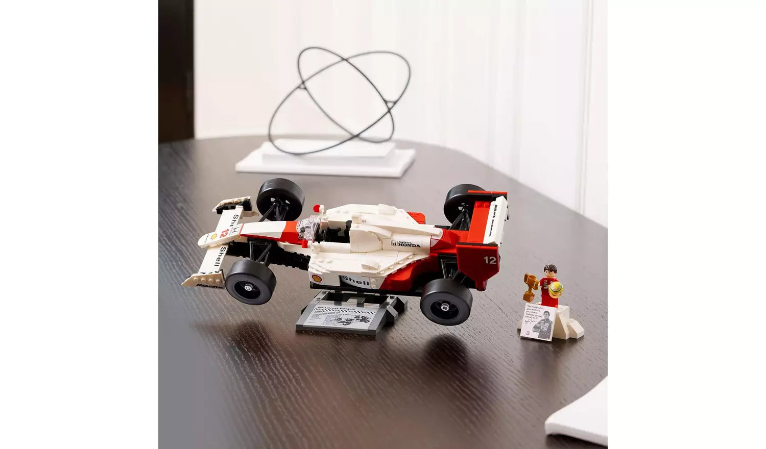LEGO Icons McLaren MP4/4 & Ayrton Senna Set for Adults | Ages 18+ | Model 10330 | NEW LEGO