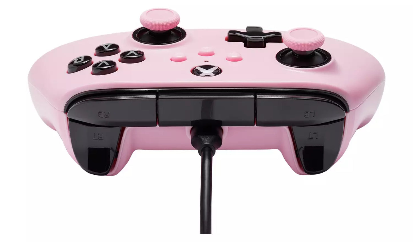 PowerA Xbox Series X/S & One Wired Controller – Core Blush (New) PowerA