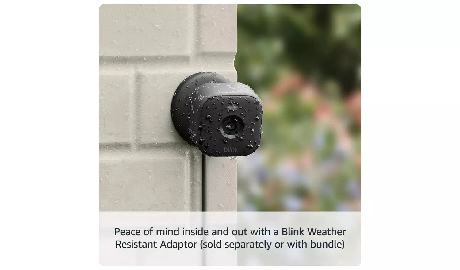 Blink Mini 2 Smart Security Camera + Weather-Resistant Adapter Blink