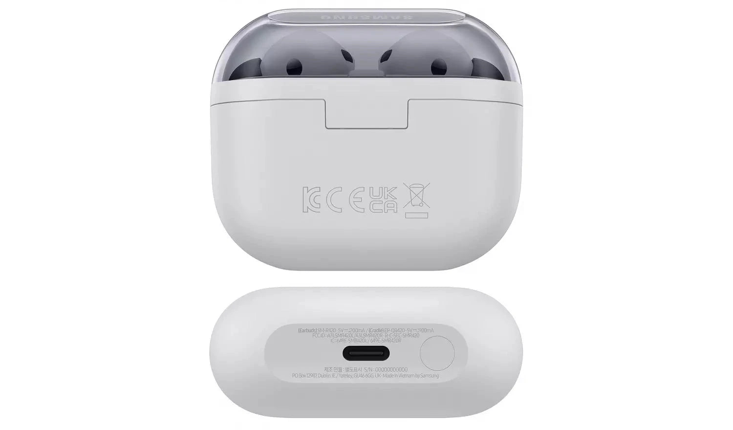 Samsung Galaxy Buds3 FE True Wireless In-Ear Earbuds – Grey Apple