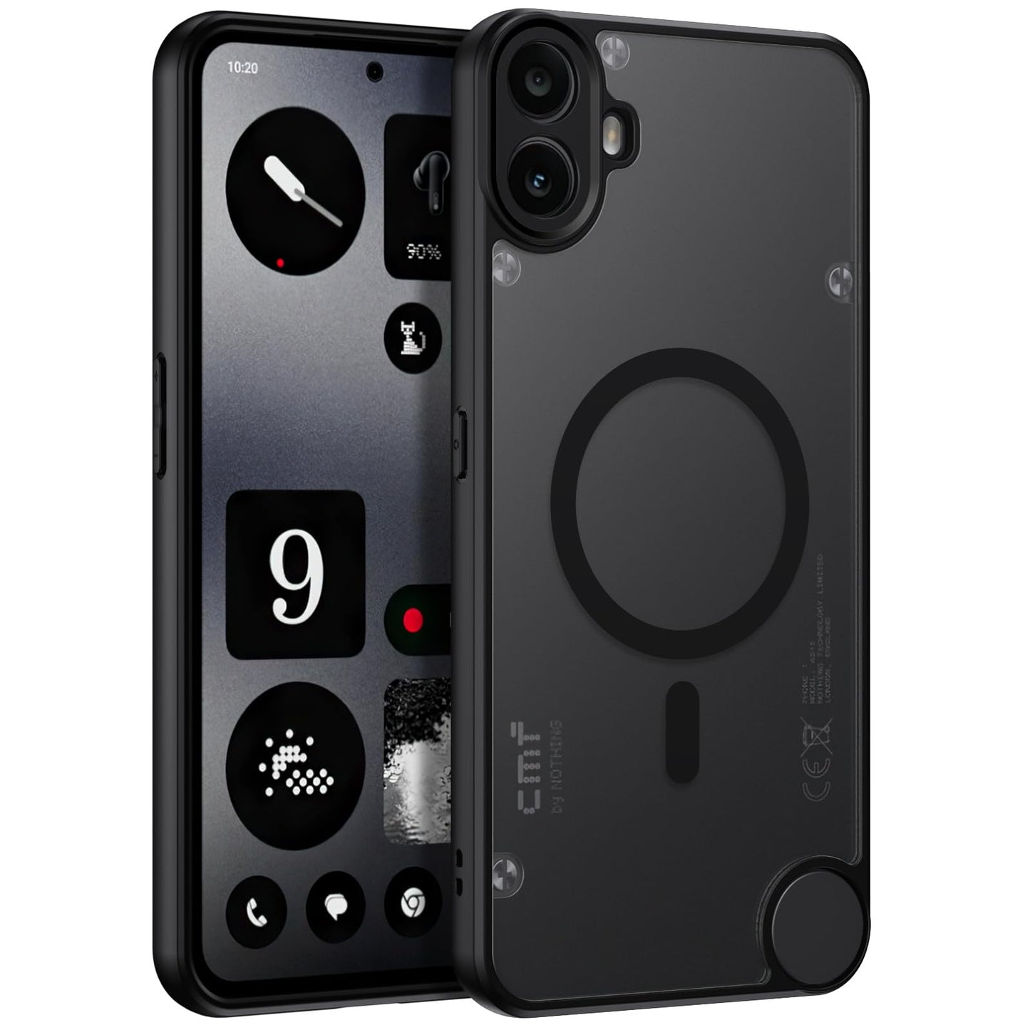 Nothing CMF Phone 1 5G 128GB Black SIM Free Ai Mobile Phone (New)