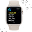 Apple Watch SE 2 GPS 40mm Starlight - S/M (Excellent Condition) Apple