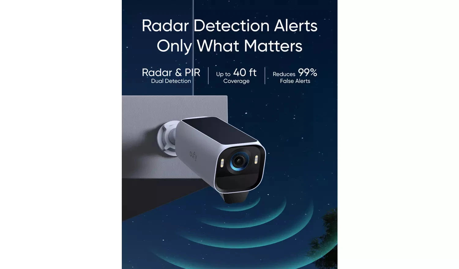 eufyCam S3 Pro 4K UHD Solar-Powered Outdoor Camera eufy