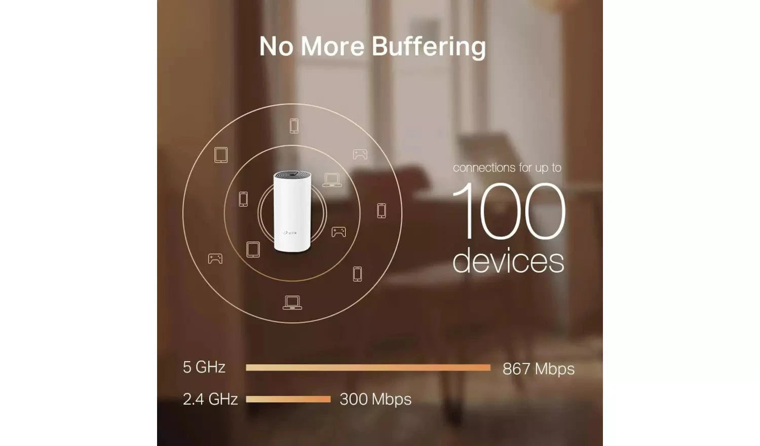 TP-Link Deco M4 AC1200 Whole Home Mesh Wi-Fi System (3-Pack) TP Link