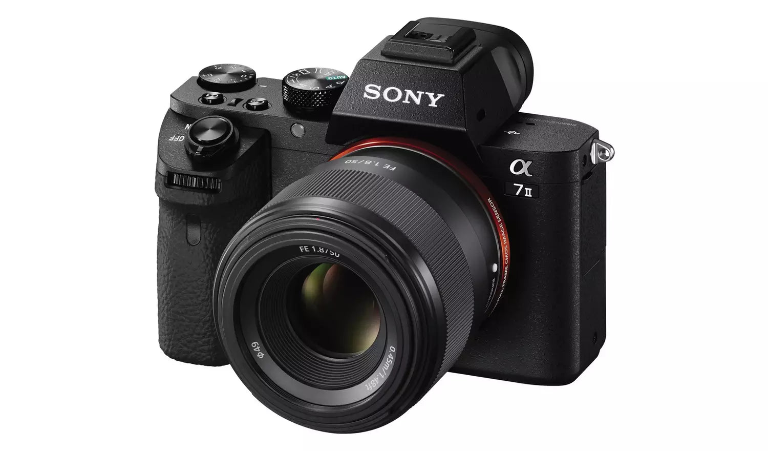 Sony FE 50mm f/1.8 Prime Lens (SEL50F18F) – E-Mount Portrait Lens (New) Sony