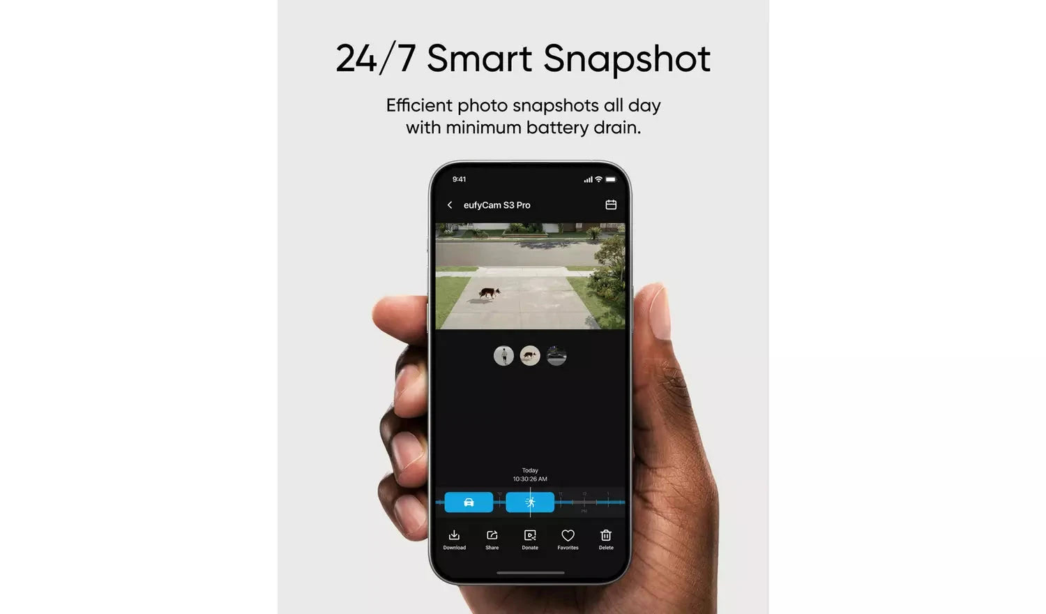 eufyCam S3 Pro 4K UHD Solar-Powered Outdoor Camera eufy